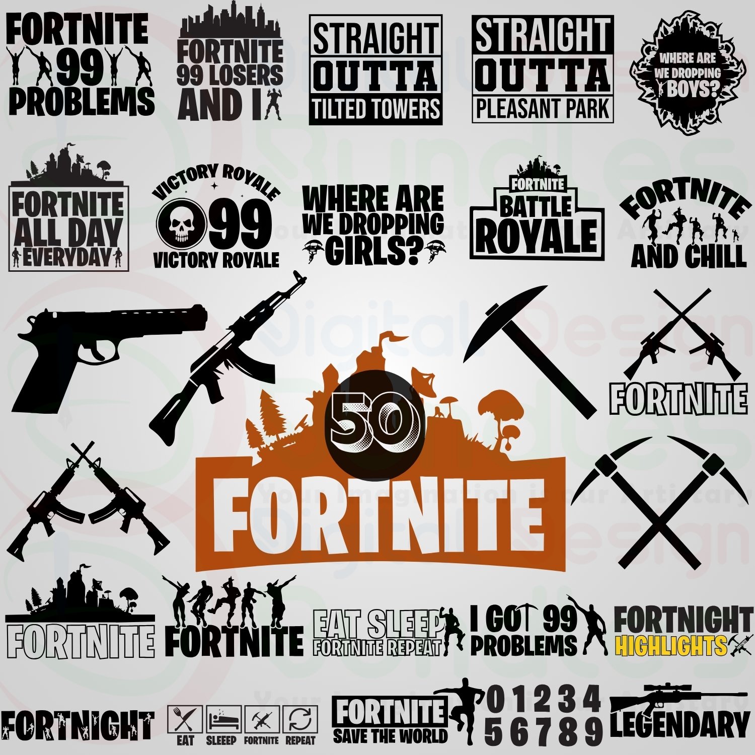 Fortnite SVG
