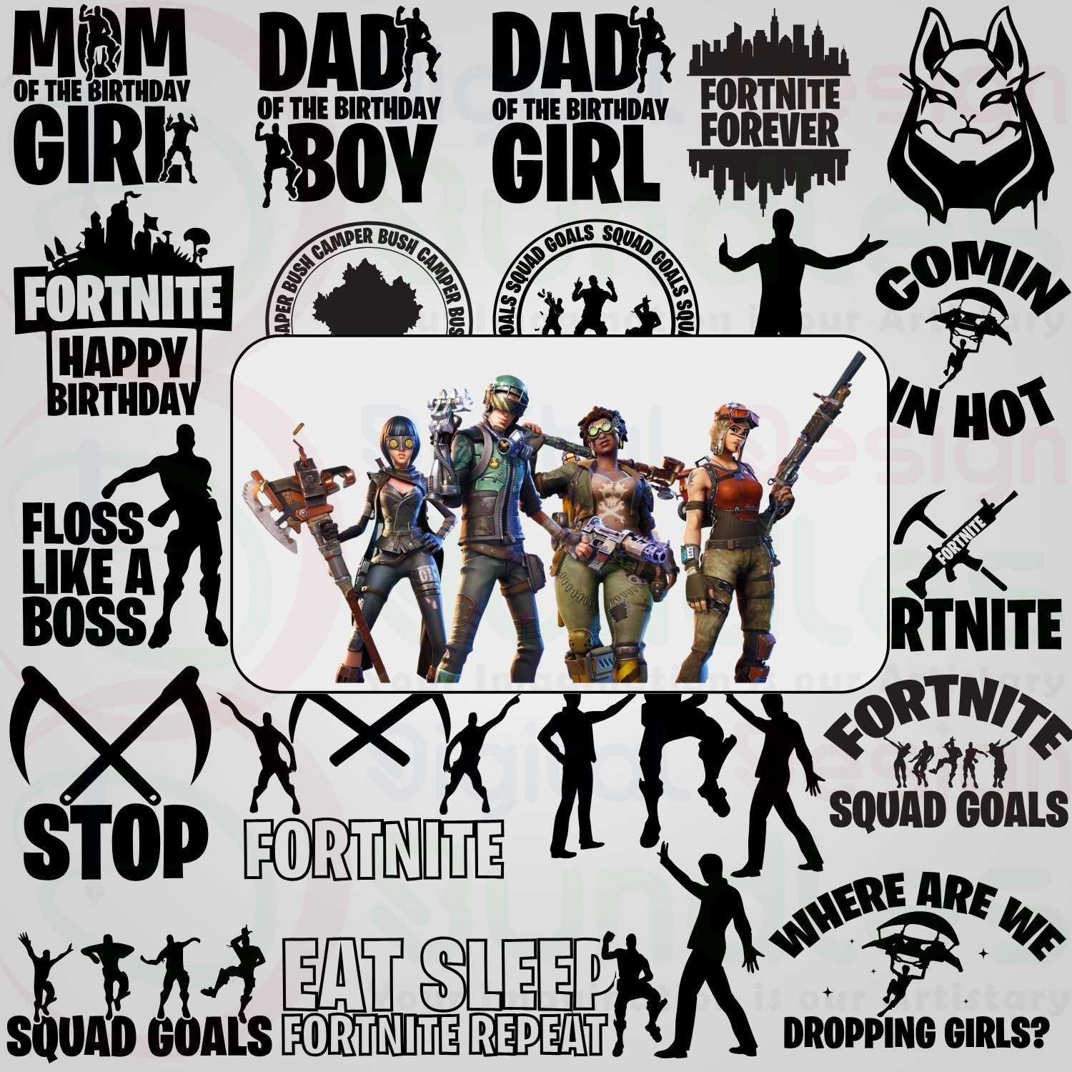 Fortnite SVG