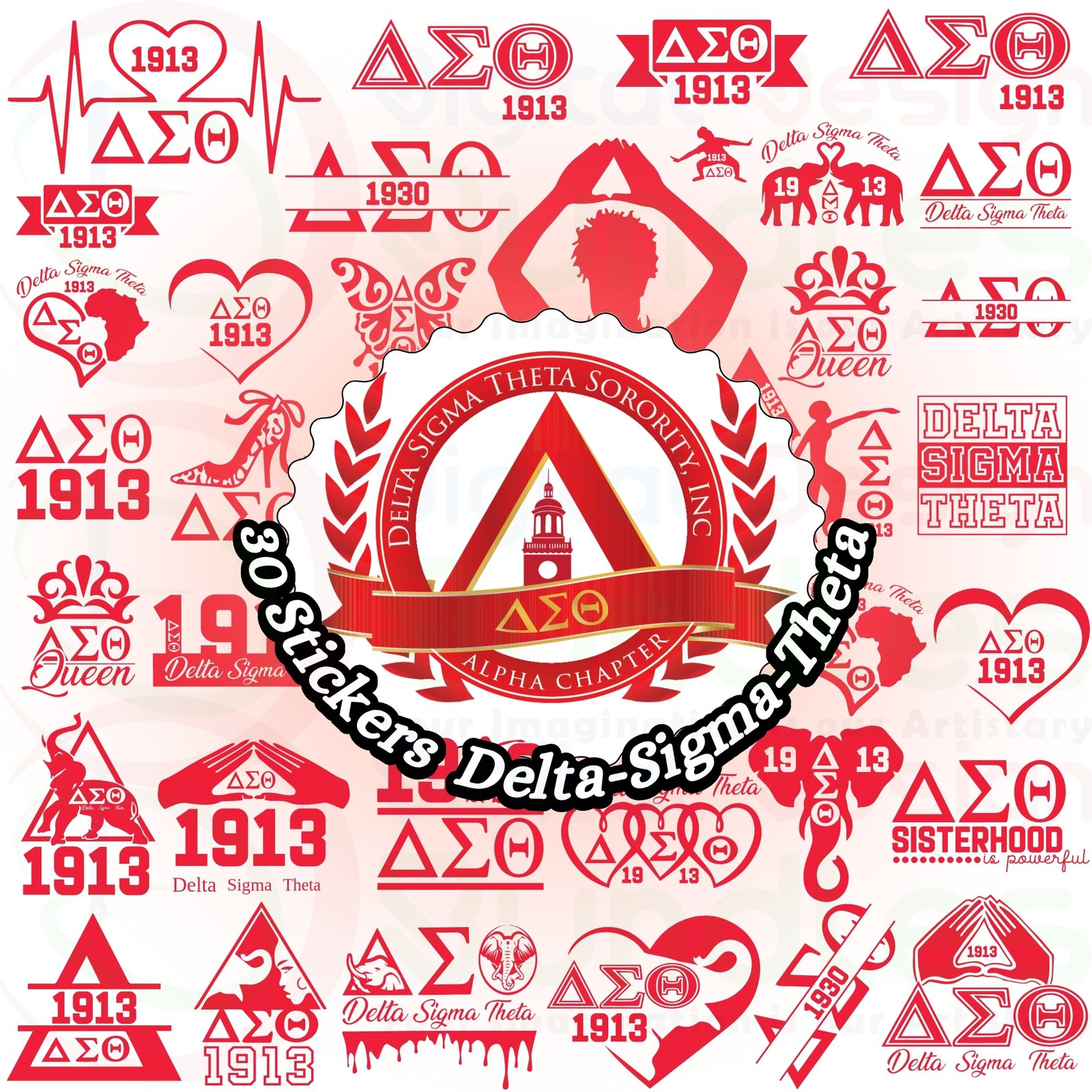 Delta Sigma Theta SVG