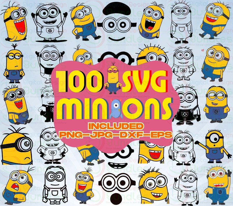 Minion SVG Bundle