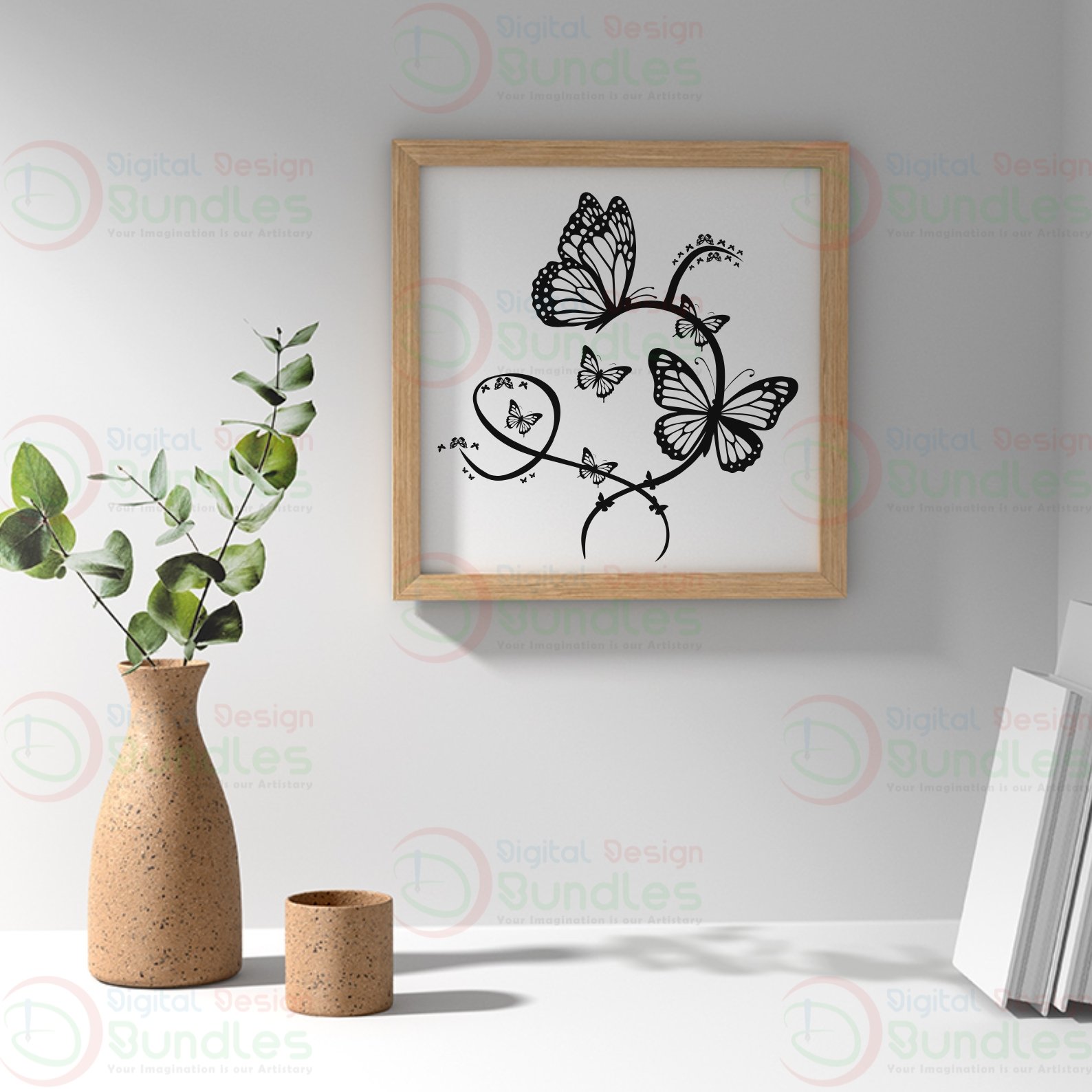 Flying Butterflies Svg-1