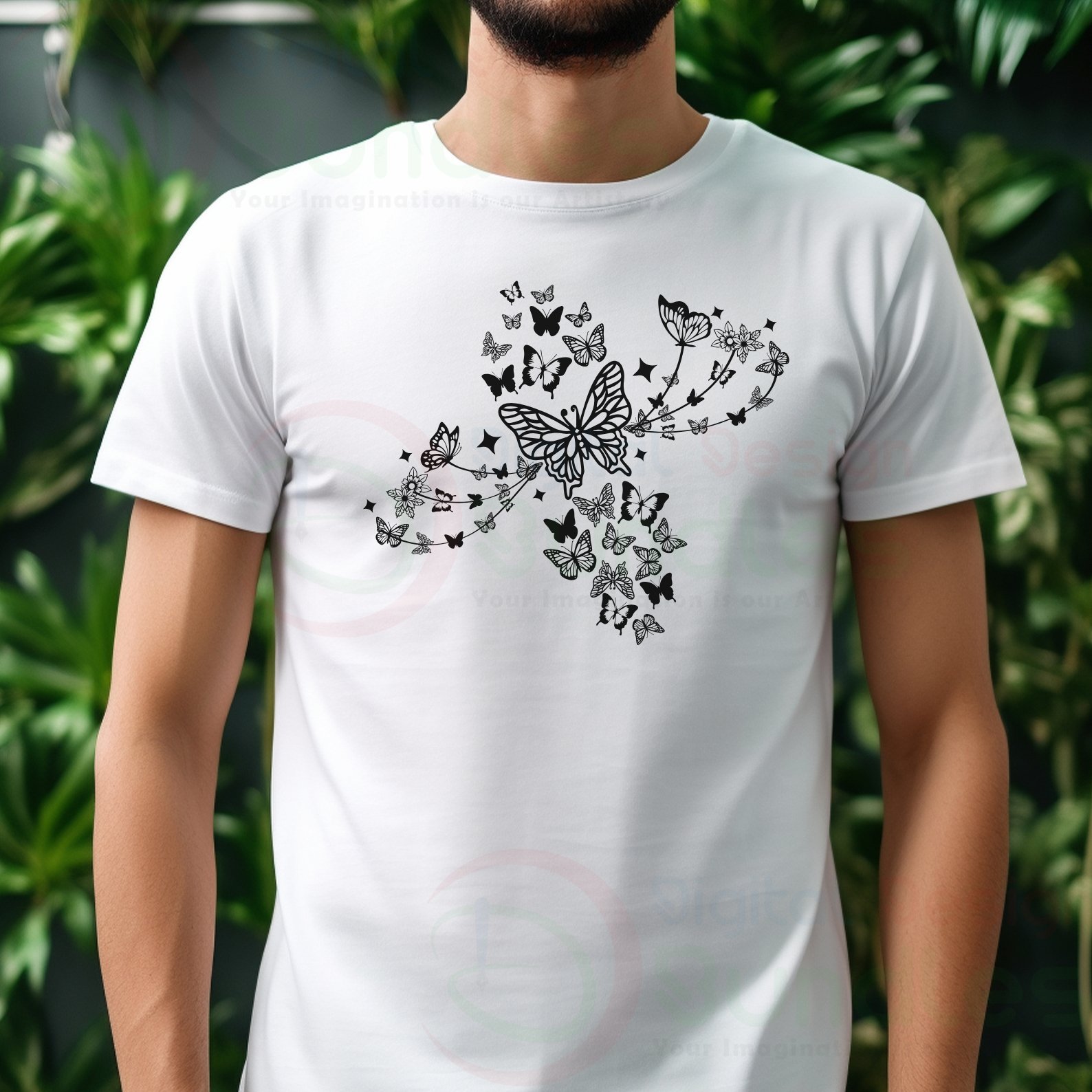 Flying Butterflies Svg- 3