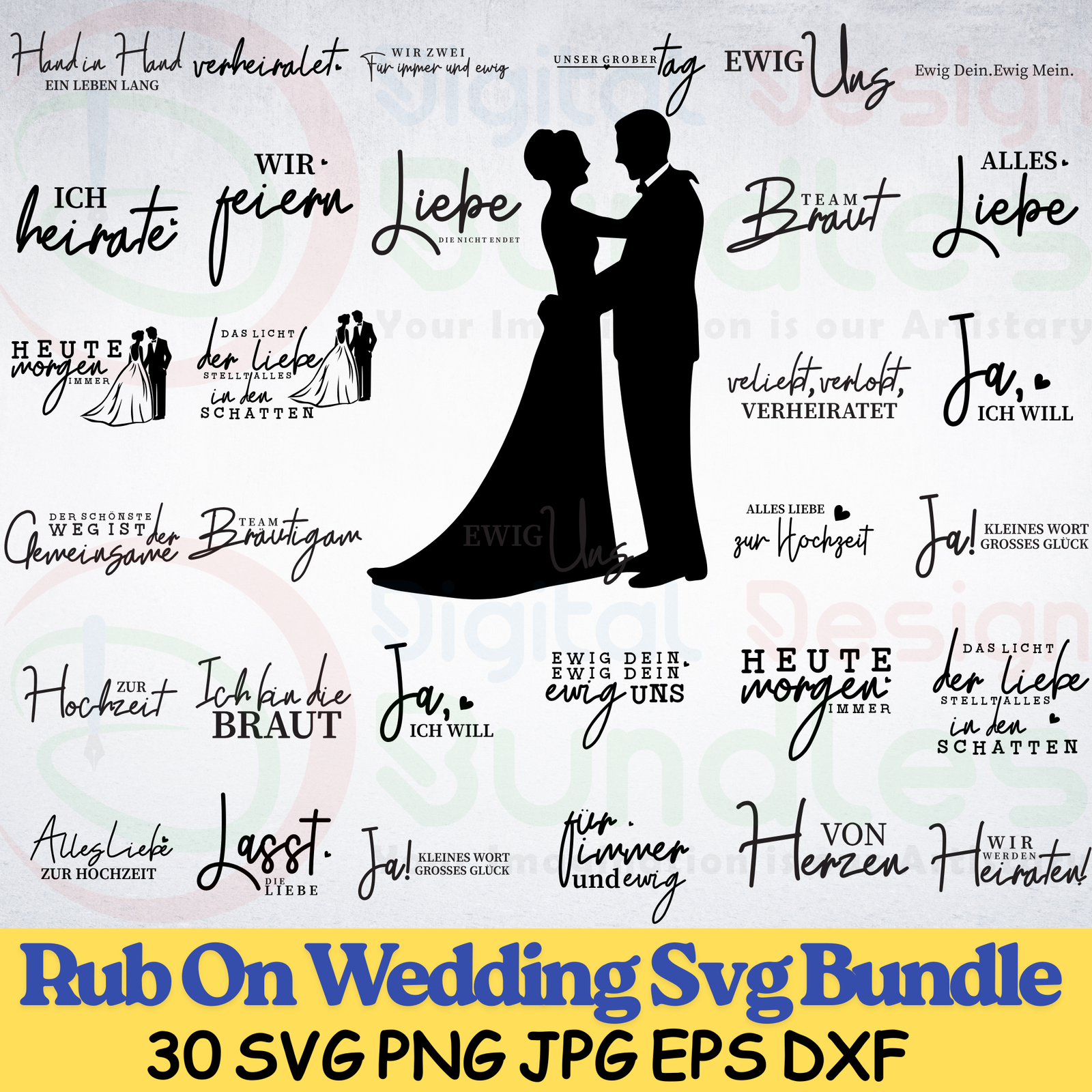 Wedding SVG Bundle