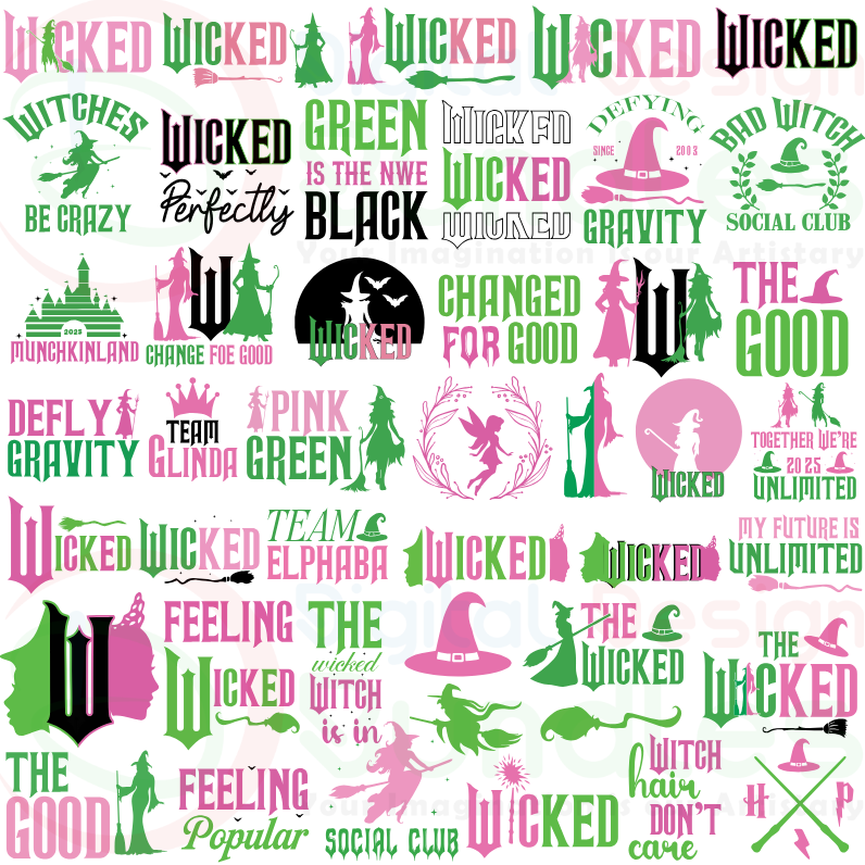 Wicked Svg Bundle