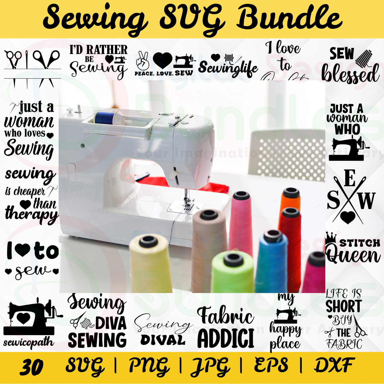 Sewing SVG Bundle