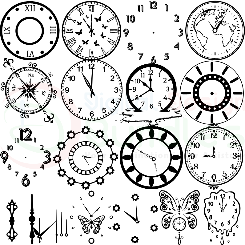 Clock SVG