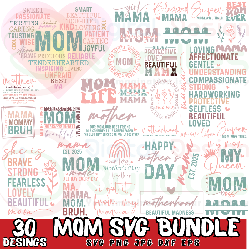 Mom SVG Bundle