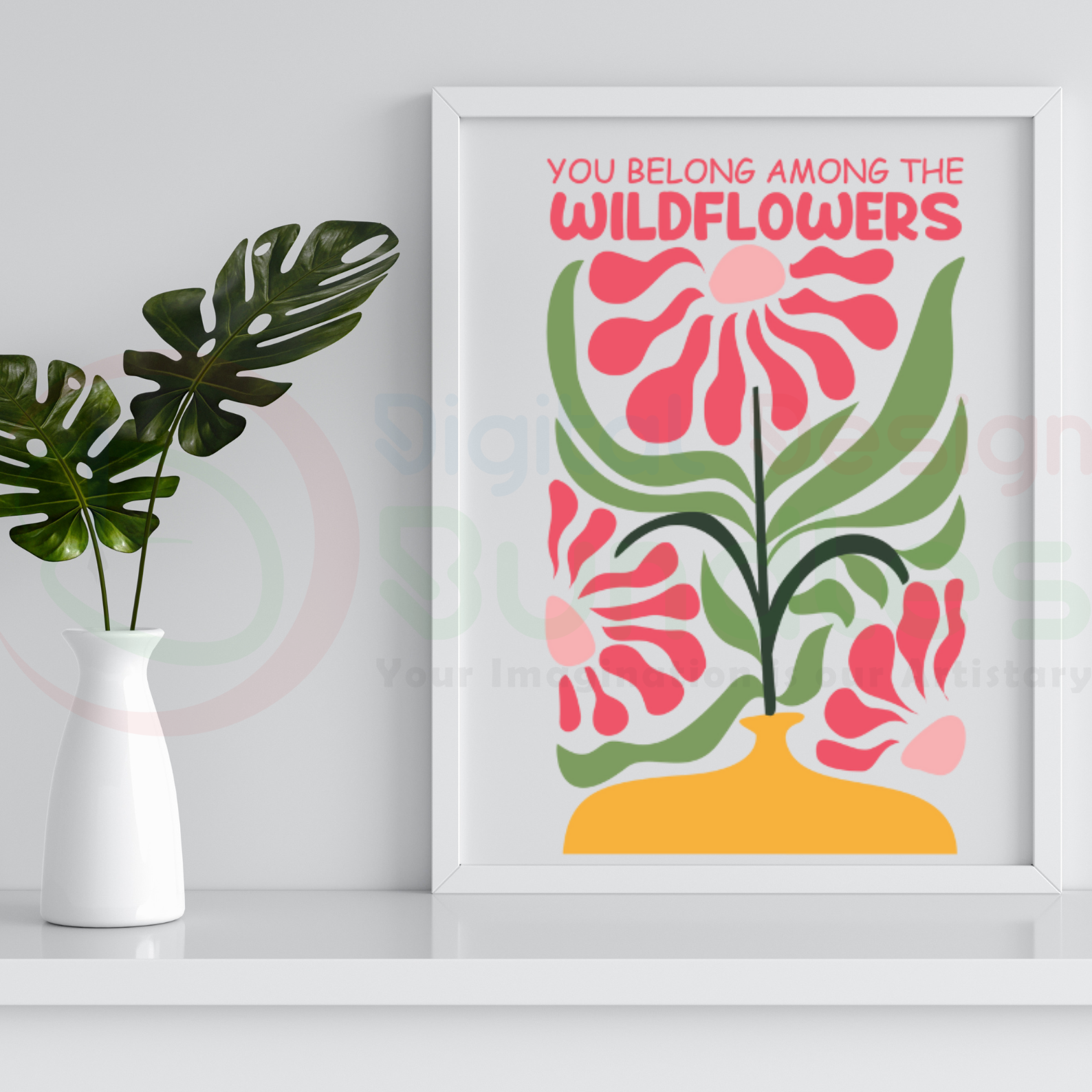 Christian Boho Flower PNG