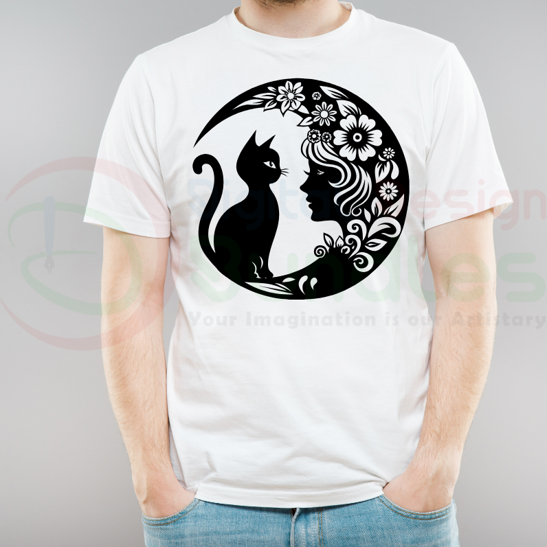 Celestial Cat Svg Bundle