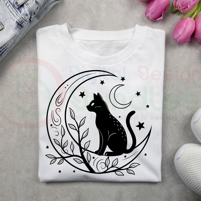 Celestial Cat Svg Bundle