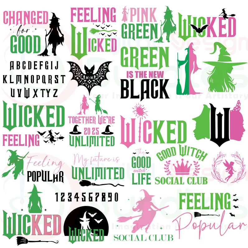 Wicked Movie SVG