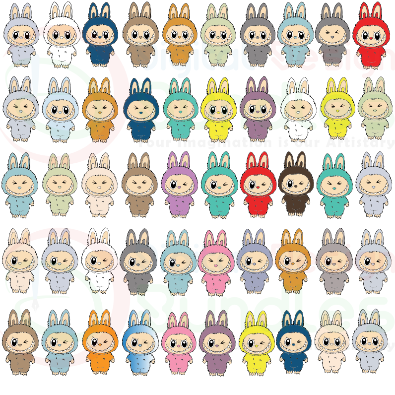 Labubu SVG Bundle - 2