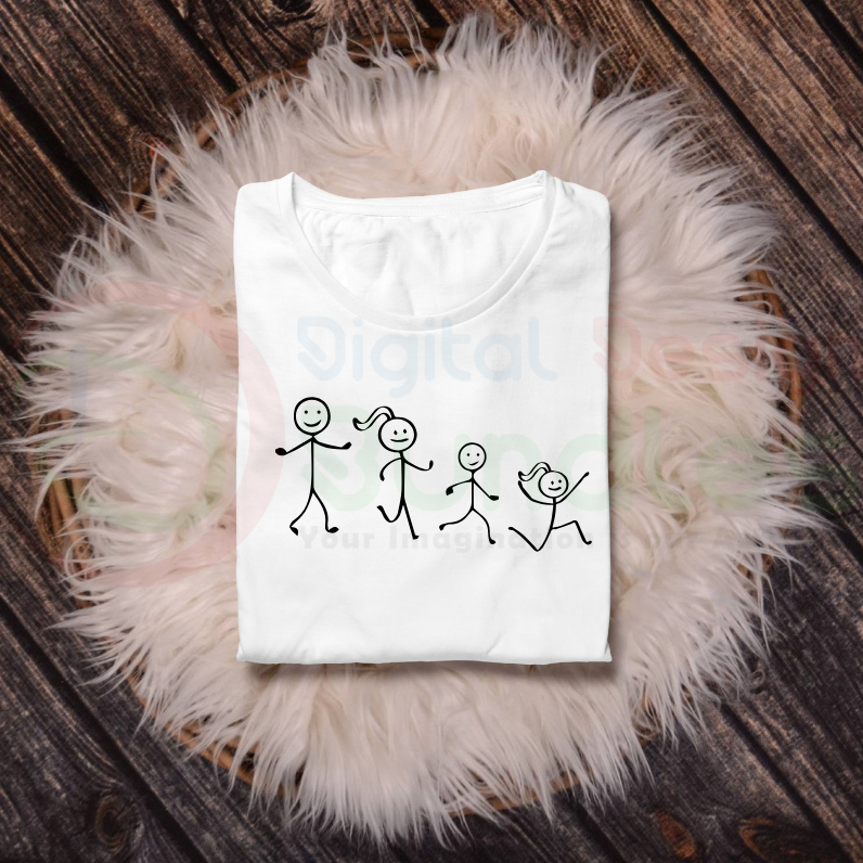 Stick Family Svg Bundle