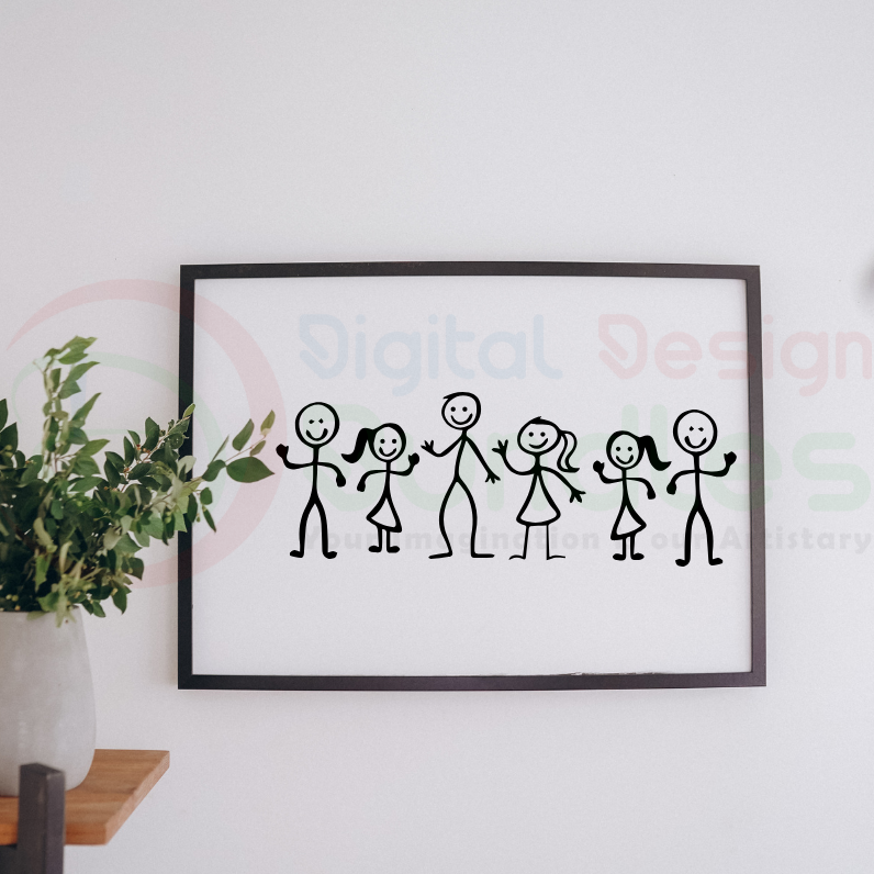 Stick Family Svg Bundle