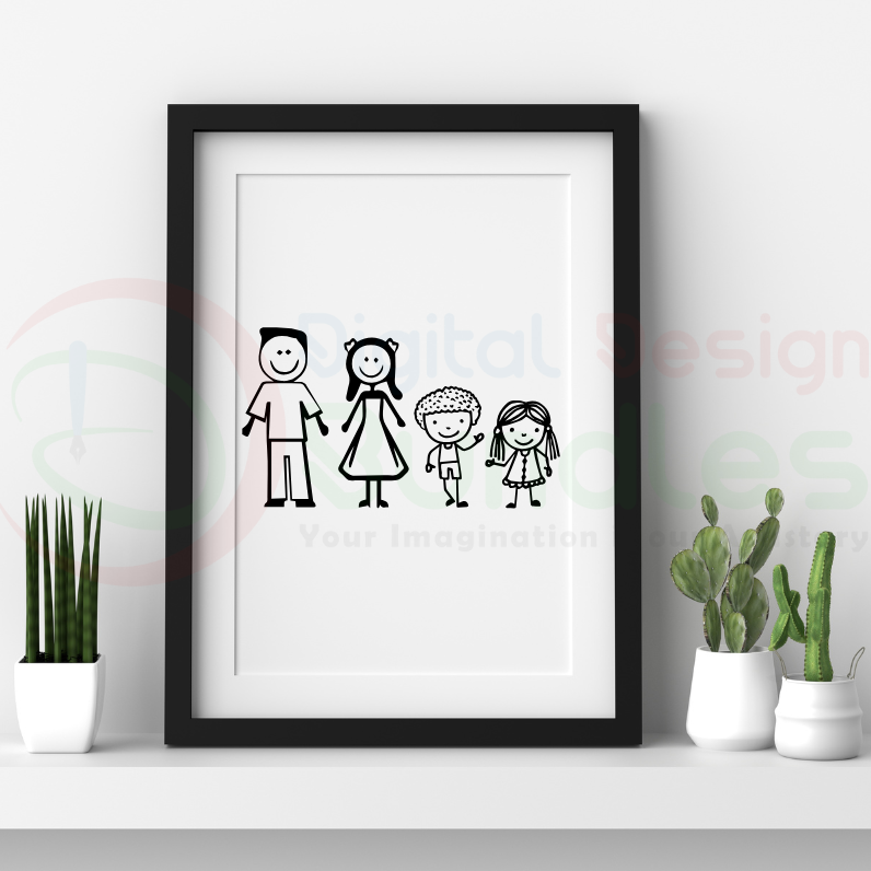 Stick Family Svg Bundle