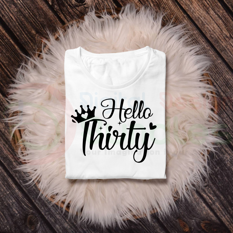 Thirty Birthday SVG Bundle