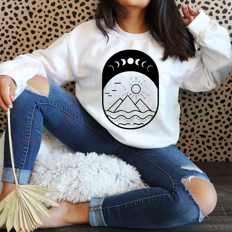 Boho Landscape SVG