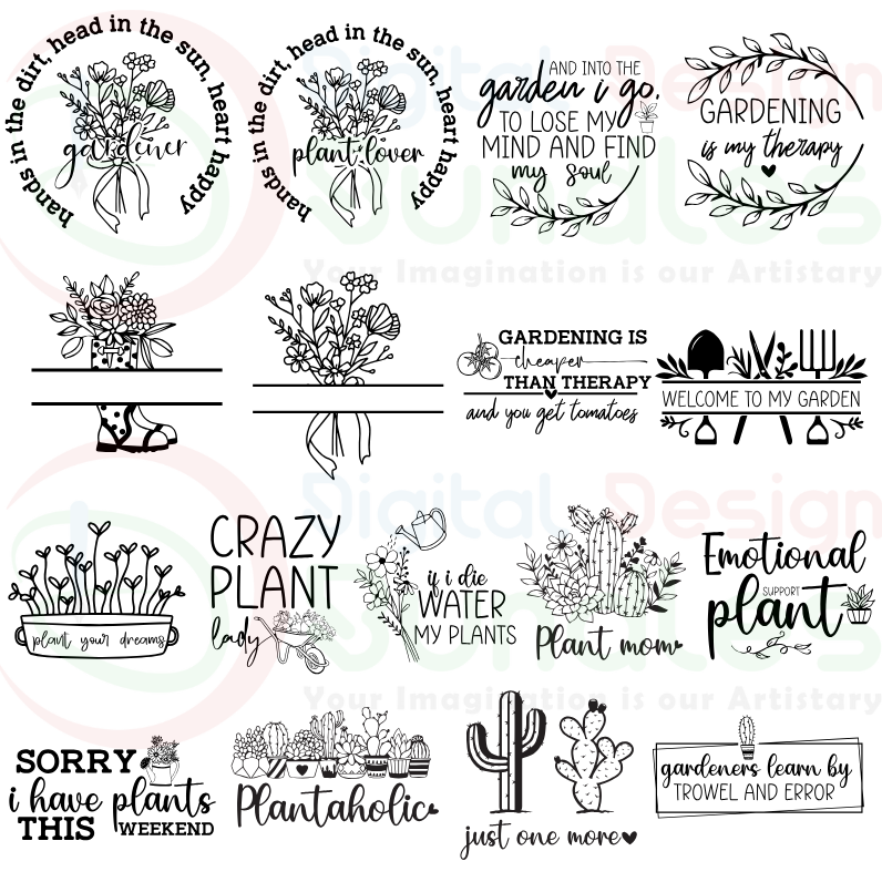Gardening SVG Bundle