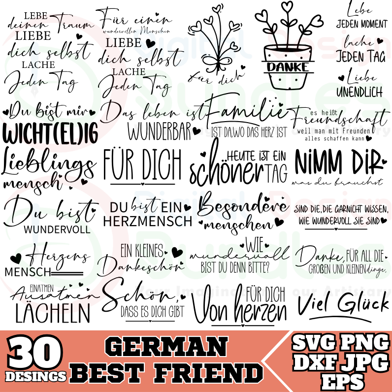 Best Friends Svg Bundle