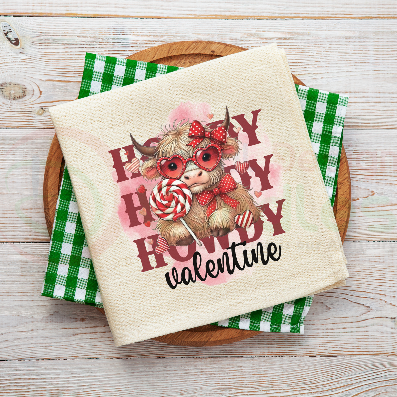 Valentine Towel PNG