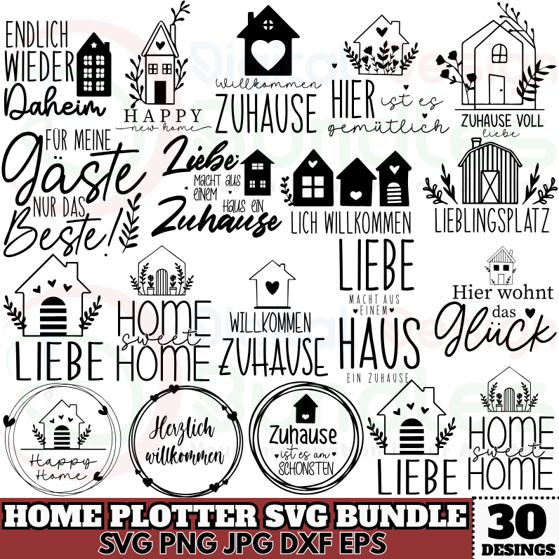 German Home SVG - 1