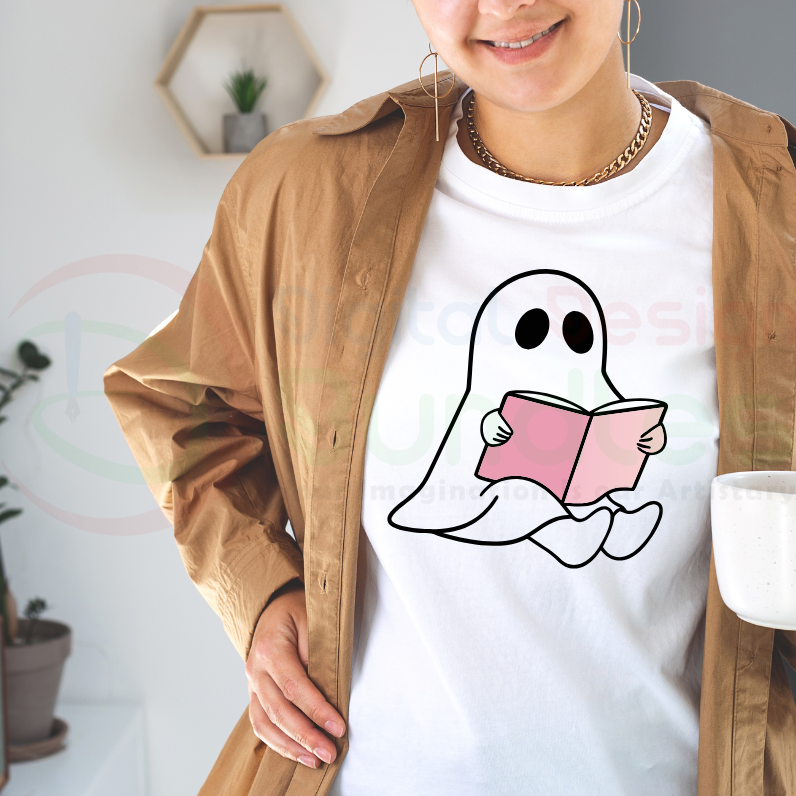 Cute Ghost Halloween SVG