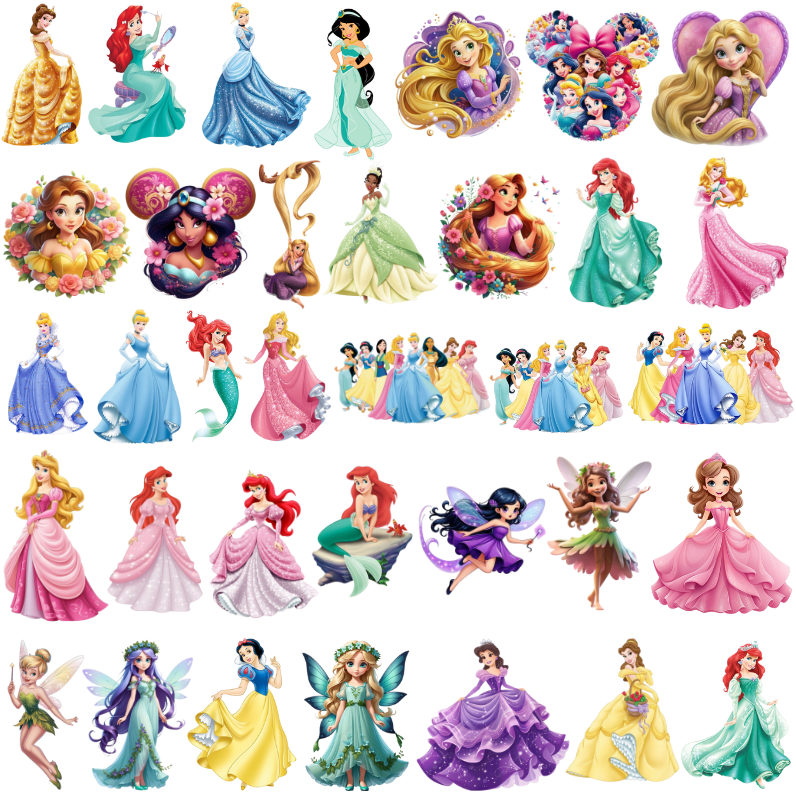 Princes PNG Bundle