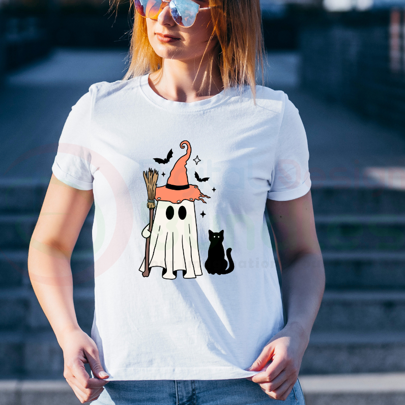 Cute Ghost Halloween PNG