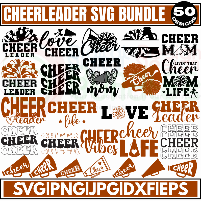 Cheerleader SVG Bundle