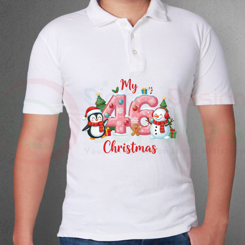 Christmas Numbers PNG