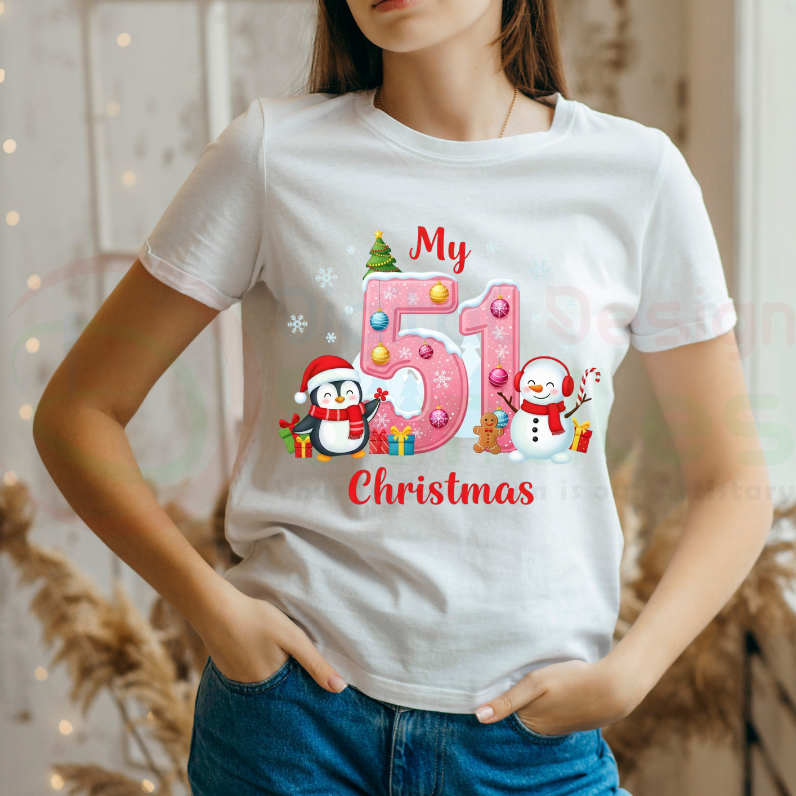 Christmas Numbers PNG