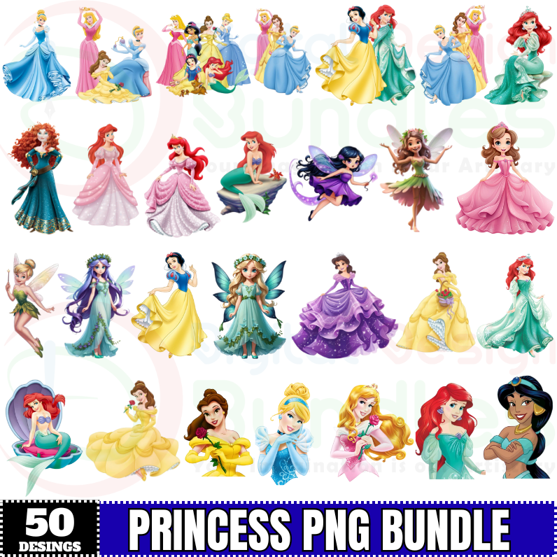 Princes PNG Bundle