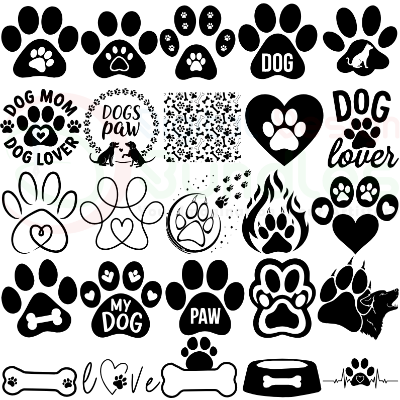 Dog Paw SVG