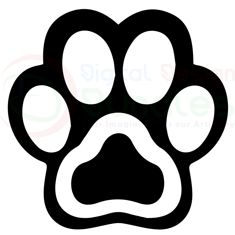 Dog Paw SVG