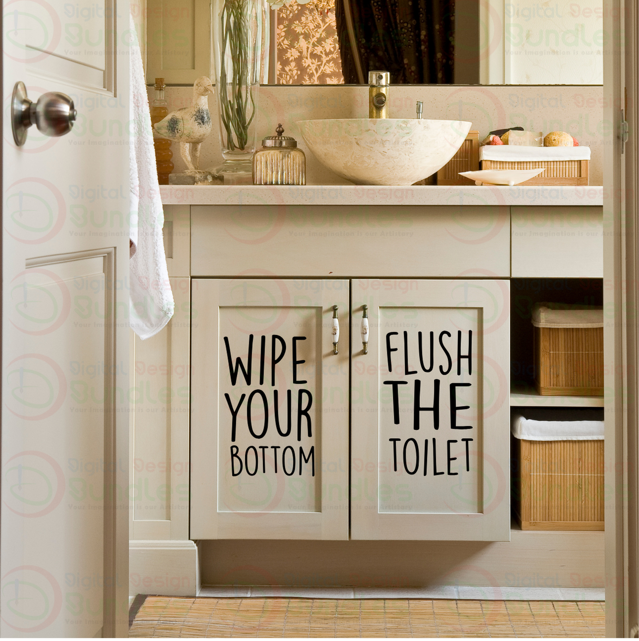 Funny Bathroom SVG