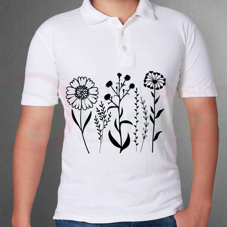 Wild Flower SVG - 1