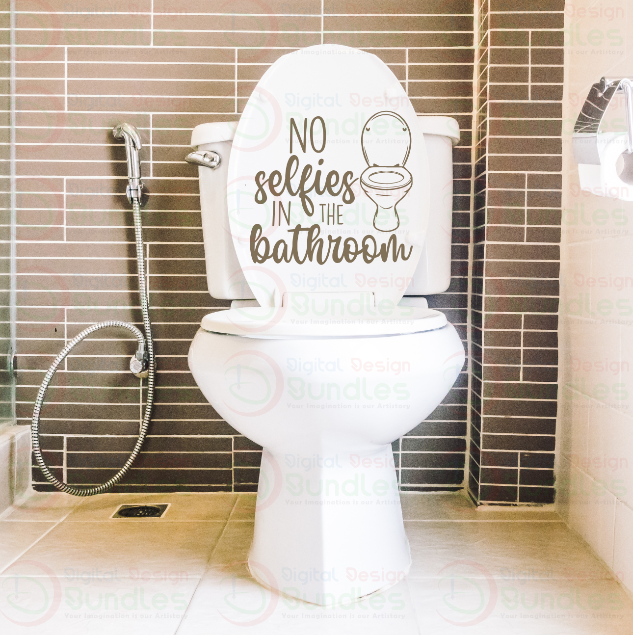 Funny Bathroom SVG