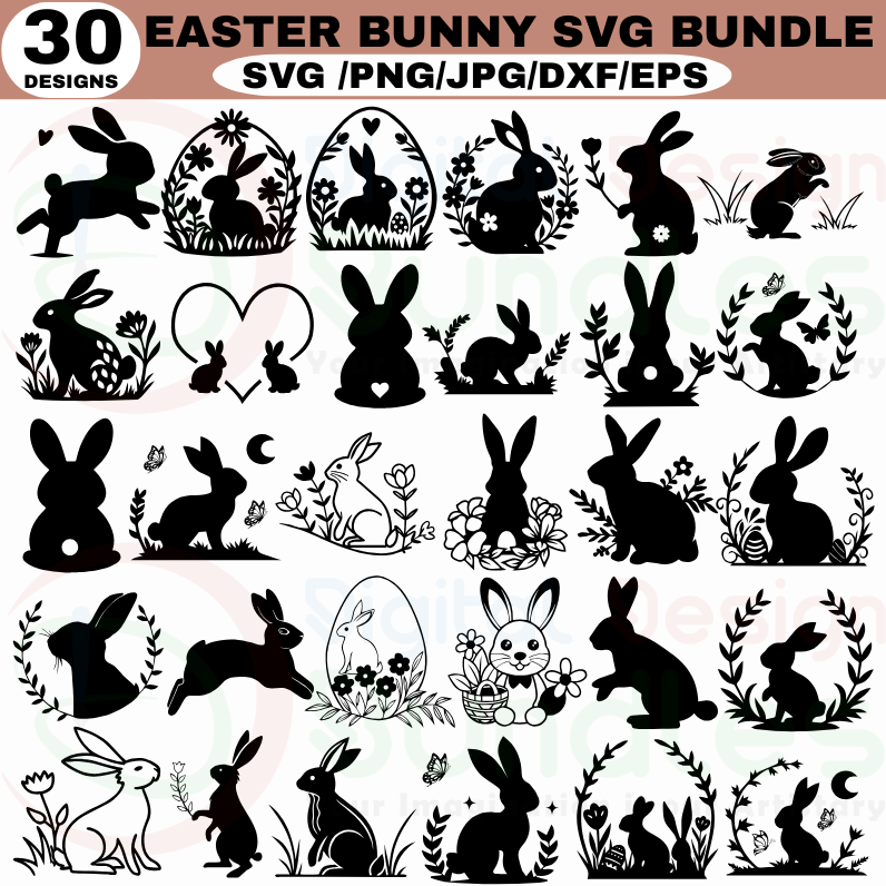 Easter Bunny SVG