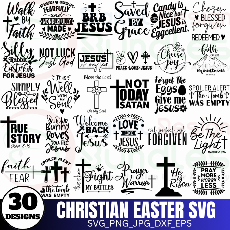 Christian Easter SVG