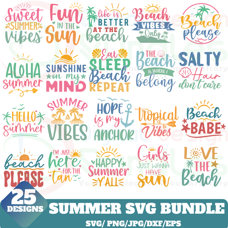 Summer SVG Bundle
