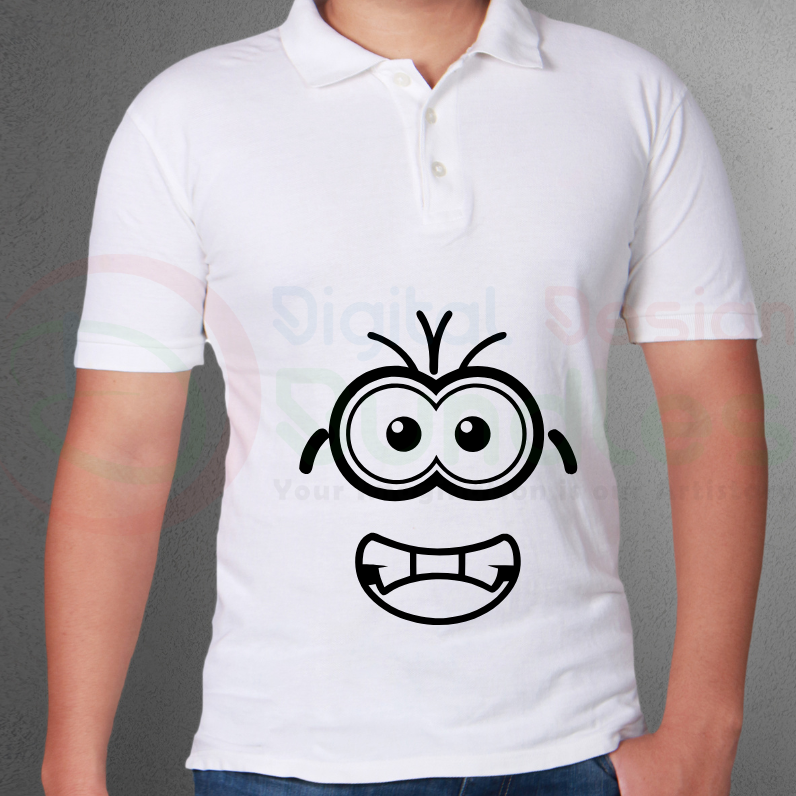 Minions Face SVG