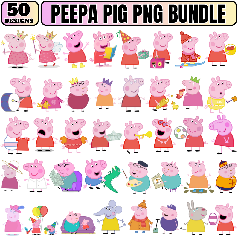 Peepa Pig PNG
