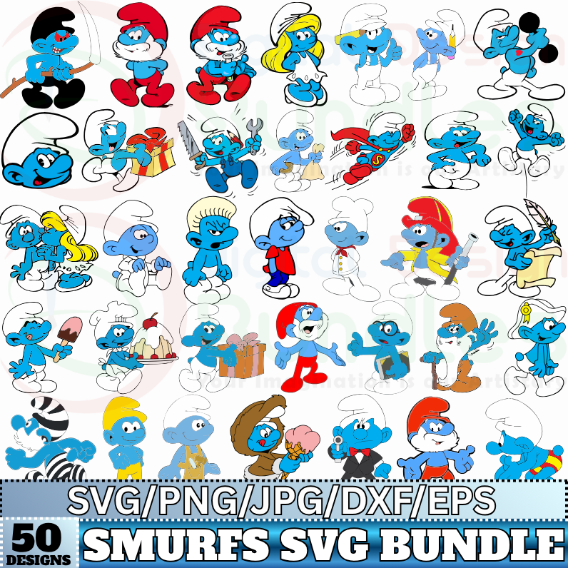 Smurfs SVG