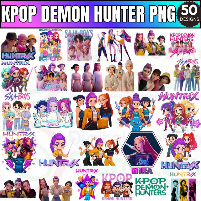 Kpop Hunters PNG