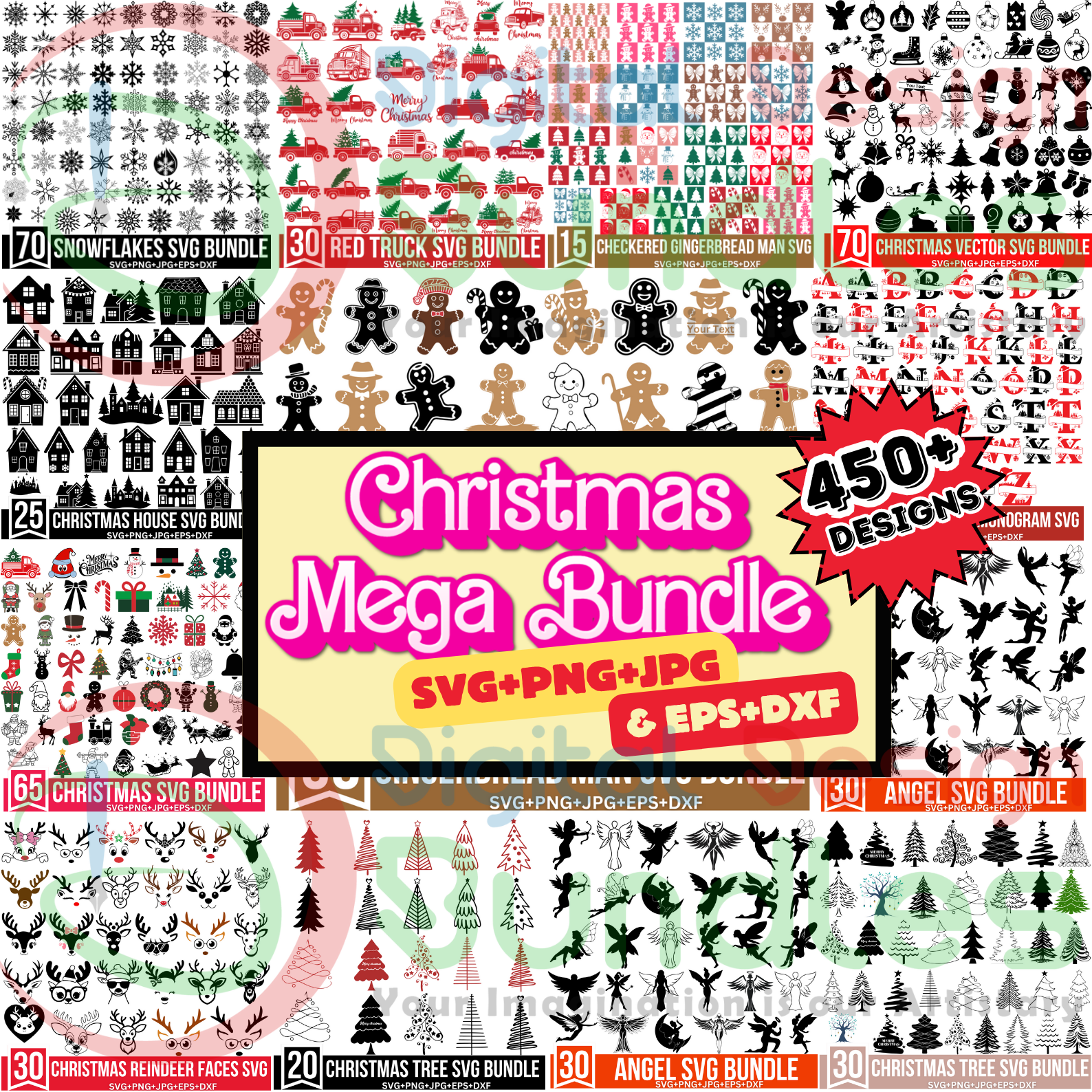 Christmas Mega SVG Bundle