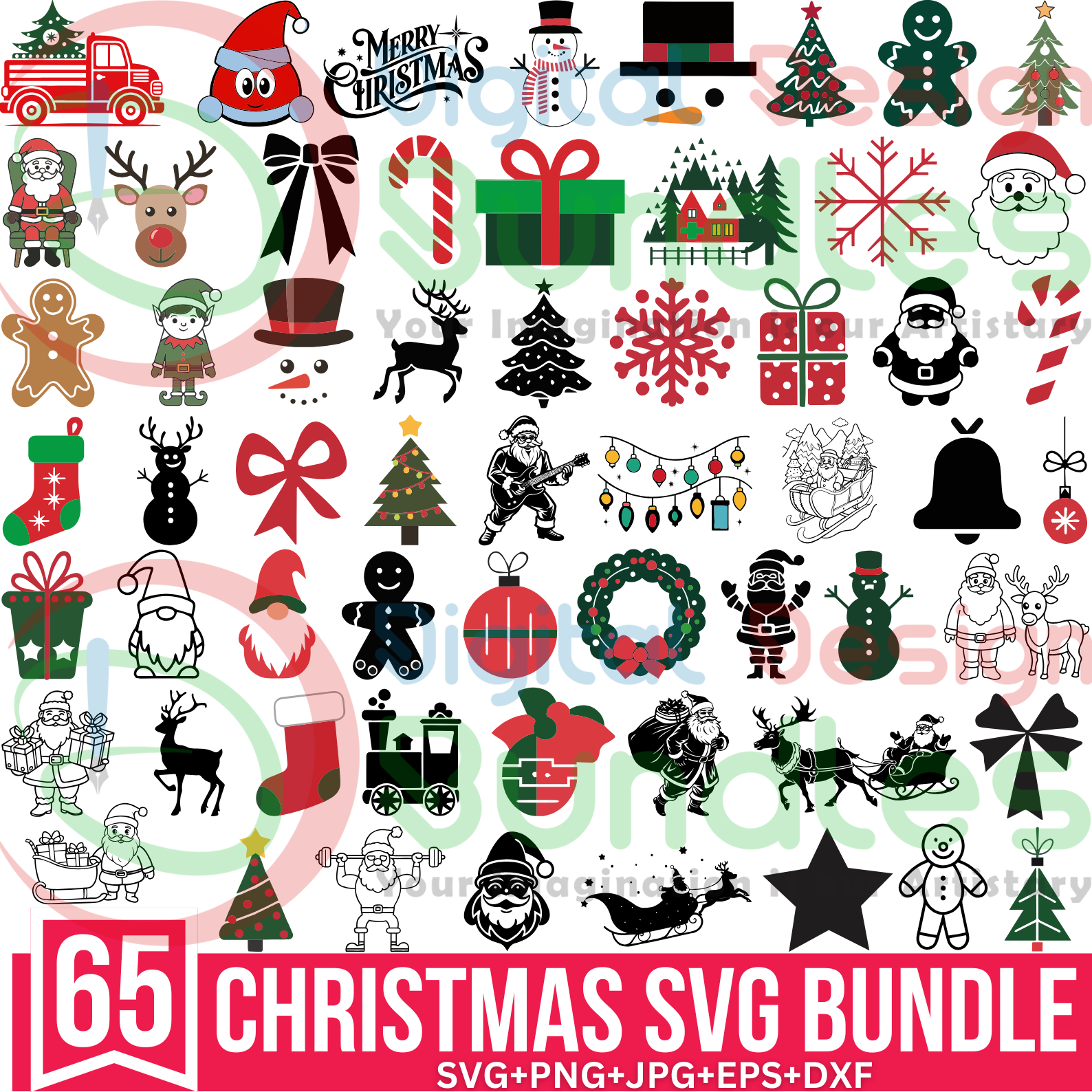 Christmas Mega SVG Bundle