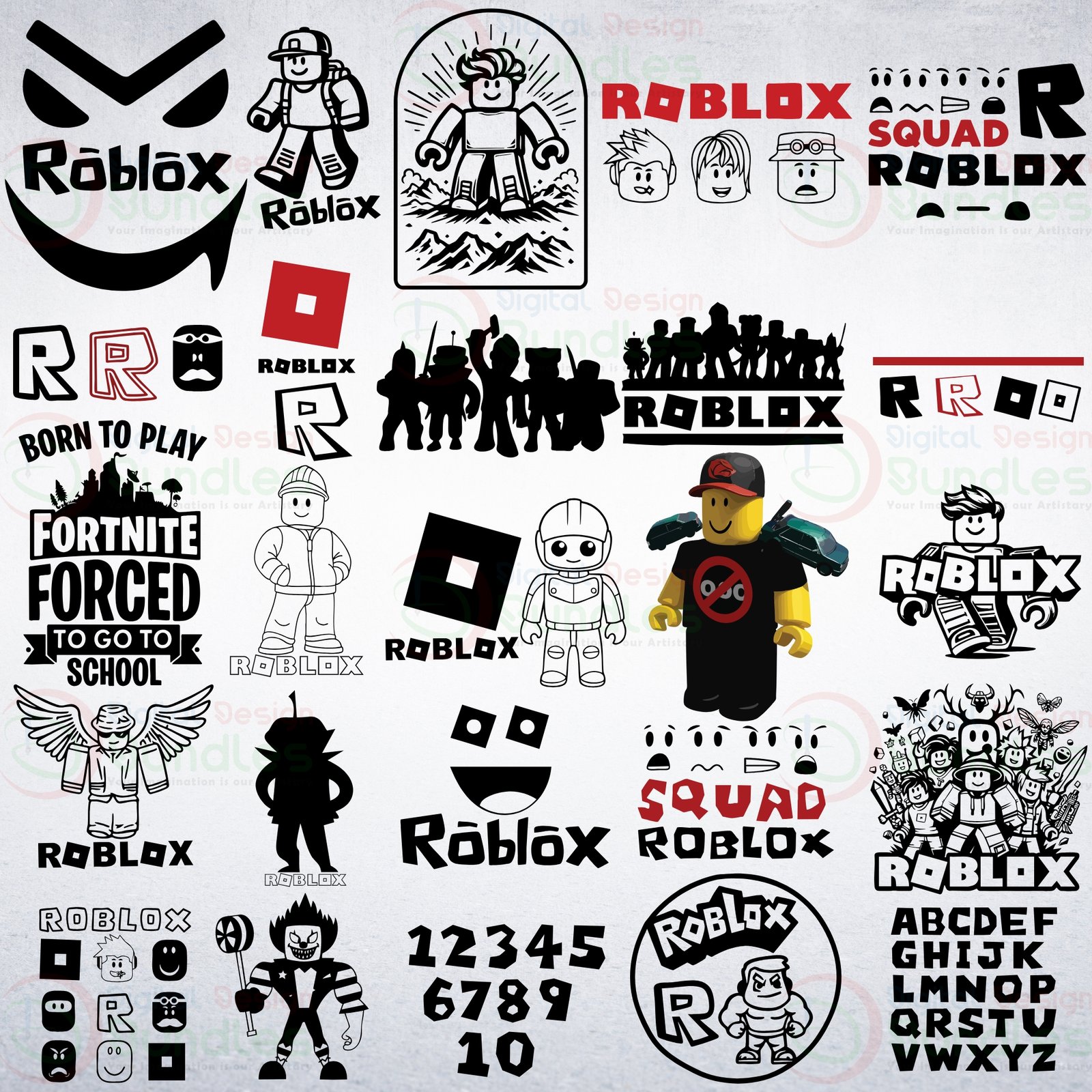 Roblox SVG Bundle